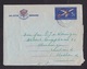 South Africa: Stationery Aerogramme To Netherlands, 1964, Airplane, Flower, Air Letter (damaged) - Brieven En Documenten