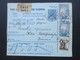 Delcampe - Jugoslawien SHS 1921 Paketkarten 24 Stück Mit Interessanten Frankaturen Und Klebezettel Und Stempel! - Storia Postale