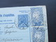 Delcampe - Jugoslawien SHS 1921 Paketkarten 24 Stück Mit Interessanten Frankaturen Und Klebezettel Und Stempel! - Briefe U. Dokumente