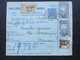 Delcampe - Jugoslawien SHS 1921 Paketkarten 24 Stück Mit Interessanten Frankaturen Und Klebezettel Und Stempel! - Lettres & Documents