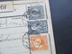 Delcampe - Jugoslawien SHS 1921 Paketkarten 24 Stück Mit Interessanten Frankaturen Und Klebezettel Und Stempel! - Brieven En Documenten