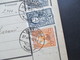 Delcampe - Jugoslawien SHS 1921 Paketkarten 24 Stück Mit Interessanten Frankaturen Und Klebezettel Und Stempel! - Storia Postale