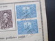 Delcampe - Jugoslawien SHS 1921 Paketkarten 24 Stück Mit Interessanten Frankaturen Und Klebezettel Und Stempel! - Brieven En Documenten