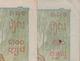 INDOCHINE    2 BANKNOTE   100Pi  Pick N° 82 A+b   FINE  See 3 Scans - Indochine