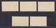 ITALIE AERIENS N°   91 à 95 ** MNH Neufs Sans Charnière, B/TB (D8713) Bimillénaire De La Naissance D'Horace - 1936 - Correo Aéreo