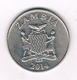 ONE KWACHA 2014 ZAMBIA /2275/ - Zambie