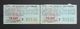 2 X Belgian Railway Tickets To Bokrijk, Genk. - Europe