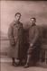 Carte Photo Deux Militaire En Uniforme (Régiment Non Identifié) - Uniformes