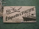 10 Etiquettes "PACIFIC" Pour Toutes Expéditions Et Bagages - Autres & Non Classés