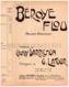 CAF CONC FOLKLORE PATOIS BÉARN POPULAIRE PARTITION BÉROYE FLOU FLEUR CHARLES DARRICHON LATOUR 1931 MEURIOT BIARRITZ - Autres & Non Classés