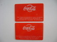 COCA-COLA - 2 ADVERTISING CARDS OF URUGUAY IN THE STATE - Autres & Non Classés