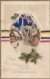 AK - Herzlichen Weihnachtsgruss - Seltene Karte Mit Bunten Scherenschnitt - 1915 - Sonstige & Ohne Zuordnung