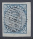 NORWAY 1855 4s BLUE LION Nº 1 - Usati