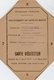 VP14.615 - FONTENAY - TRESIGNY 1937 / 38 - Carte D'Electeur De Mr Maurice - Auguste GAUTIER - Autres & Non Classés