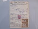 ISRAEL PALESTINE HOTEL PENSION REST HOUSE GUEST HOSTEL INN TAX STAMP TIVON KUPAT HOLIM RECEIPT BILL INVOICE VOUCHER - Manuscripts