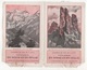 DEPLIANT CHEMINS DE FER DE L'EST VOYAGES EN SUISSE ET EN ITALIE - L'ARLBERG ET LES DOLOMITES - L'ENGADINE - 1927 - Dépliants Turistici