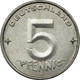 Monnaie, GERMAN-DEMOCRATIC REPUBLIC, 5 Pfennig, 1952, Berlin, TTB, Aluminium - 5 Pfennig