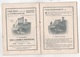Delcampe - RARE - 1909 - ACCESSOIRES POUR AUTOMOBILE - DEPLIANT PUBLICITAIRE LES PARE-BRISE HUILLIER - - Publicidad