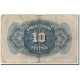 Billet, Espagne, 10 Pesetas, 1935, KM:86a, B+ - 10 Peseten