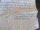 France - Superbe Document Ancien Manuscrit Sur Vélin Daté De 1660 à Déchiffrer. - Documents Historiques