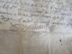 Delcampe - France - Superbe Document Ancien Manuscrit Sur Vélin Daté De 1660 à Déchiffrer. - Documents Historiques