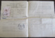 France - Guerre 14-18 - Lot De 4 Laissez-passer Permanents Sur Papier Filigrané - Canton De Pézenas - Datés 1914 Et 1917 - Documents Historiques