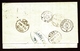 LET2- LETTRE DE NIMES POUR BERNE- CERES N° 56 BRUN 30 Ct- CAD DE GARE OBLITÉRANT DE 1876- 4 SCANS - 1849-1876: Période Classique