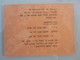 ISRAEL HOTEL MOTEL GUEST HOUSE PENSION INN EILAT CAESAR GUEST ID 1965 INFO CARD - Dépliants Touristiques