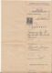 COURTHOUSE DOCUMENT, JUDGE VERDICT, REVENUE STAMP, 1905, HUNGARY - Historical Documents