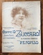 SPARTITO MUSICALE VINTAGE  COMME 'O ZUCCARO ! PIEDIGROTTA 1906  V.nota - Folk Music