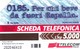 SCHEDA TELEFONICA  LATTE TIGULLIO  SCADENZA 31/12/1999 USATA - Public Special Or Commemorative