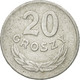 Monnaie, Pologne, 20 Groszy, 1949, Warsaw, TTB, Aluminium, KM:43a - Pologne