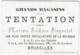 Chromo Publicité. Magasins De La Tentation, Rue De Laeken. Maison Siegerist. Oiseaux Et Tambour. - Autres & Non Classés