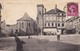 77. LA FERTE SOUS JOUARRE. CPA. L'EGLISE. ANIMATION SUR LA PLACE - La Ferte Sous Jouarre