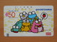 Japon Japan Free Front Bar, Balken Phonecard / 110-9576 / Pocketzaurus / Bandai - Spiele