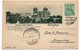 1936 YUGOSLAVIA, SERBIA, ŽIČA MONASTERY, ILLUSTRATED STATIONERY CARD, USED - Postal Stationery