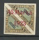 ESTLAND ESTONIA 1923 Michel 45 B I * Signed K. Kokk - Estonia