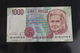 M-An / Billet  -  Italie - République Banca D'Italia  - 1000 Lire  Montessori / Année 1990 - 20000 Lire