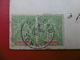 TONKIN FAMILLE CHINOISE RUE DES CANTONNAIS PAIRE TIMBRES INDOCHINE CACHET DAPCAU 1904 - Viêt-Nam