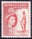 SOMALILAND PROTECTORATE 1958 QEII 10c Salmon SG138a MH - Somaliland (Protectorate ...-1959)