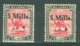 Sdn: 1940   Arab Postman - Surcharge   SG78a    5m On 10m  ['Malmime' Inscription]   MH - Sudan (...-1951)