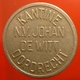 KB229-1 - N.V. JOHAN DE WIT KANTINE DORDRECHT - Dordrecht - WM 22.5mm - Koffie Machine Penning - Coffee Machine Token - Profesionales/De Sociedad