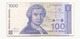 Croatie 1991 Billet De 1000 Dinara - Croatie