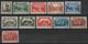 Monaco Mi 54-64 * MH - Unused Stamps