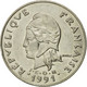 Monnaie, Nouvelle-Calédonie, 20 Francs, 1991, Paris, TTB+, Nickel, KM:12 - Nueva Caledonia