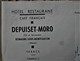 55 ROMAGNE SOUS MONTFAUCON Cafe Francais DEPUISET MORO - 1900 – 1949
