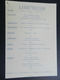 8F) MENU' NAVE AURELIA COGEDAR LINE 1970 NON COMUNE - Menu