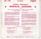 Disque De Mahalia Jackson Vol 2 - Négro Spirituals - Vogue ELP. 7108 - 1955 - - Canciones Religiosas Y  Gospels