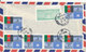 Afghanistan Registered Air Mail Cover Sent To Germany Kaboul 14-6-1975 With A Lot Of Stramps Also On The Backside Of The - Afghanistan