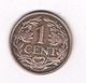 1 CENT 1916 NEDERLAND /2388/ - 1 Cent